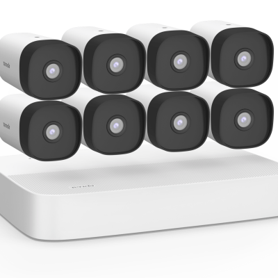 Tenda 8 Ch POE NVR IP Bullet Camera Kit