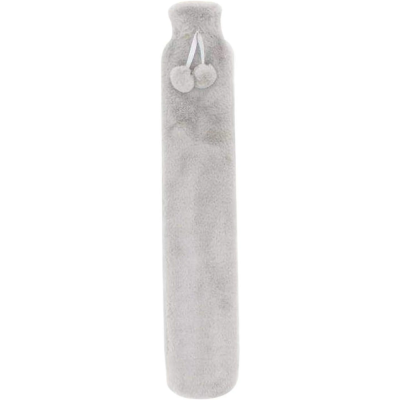 Long Snuggle Hot Water Bottle – Cozy | Durable | Grey