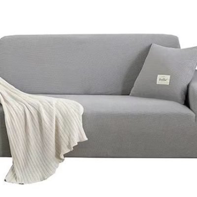 New 3-Seater Pet Couch Cover – Durable | Stylish | Light Grey