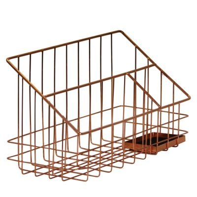 Best Divided Desk Rack | Rose Gold | Fine Living