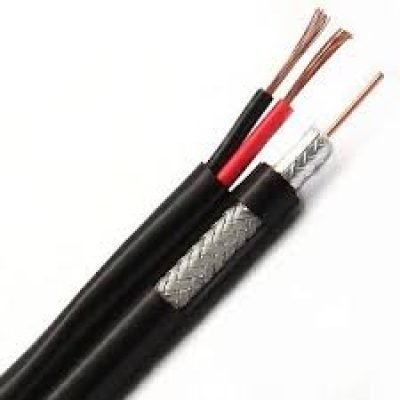 High-Grade RG59 Coaxial 75Ohm Cable | 500m Black