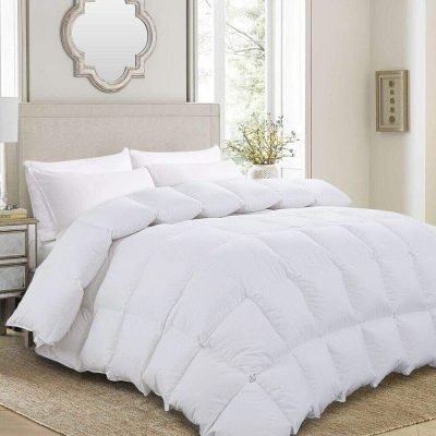 Grandeur Feather Down Comforter – Queen | Luxurious | Finery